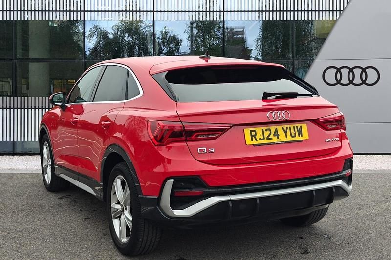 Used Audi Q3 Sportback S-Line 150 HP (110 kW) 2024 Red SUV