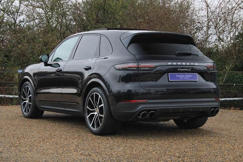 Used Porsche Cayenne S 2018 Black SUV