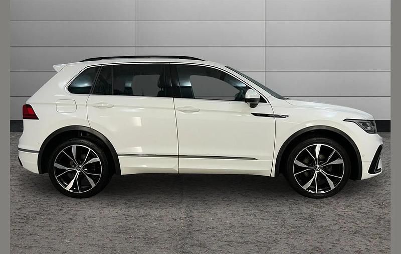 Used VW Tiguan R-line 150 HP (110 kW) 2022 White SUV
