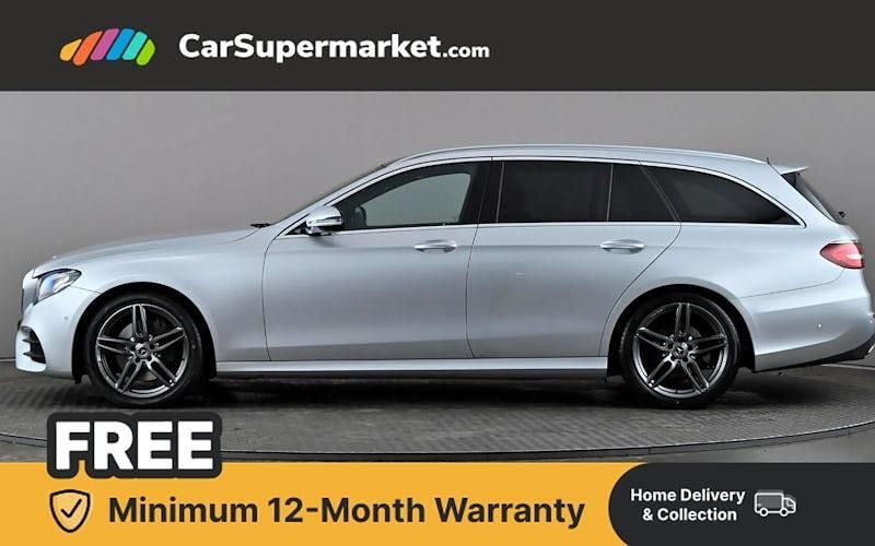 Used Mercedes E200 AMG Line Premium 184 HP (135 kW) 2018 Silver Estate