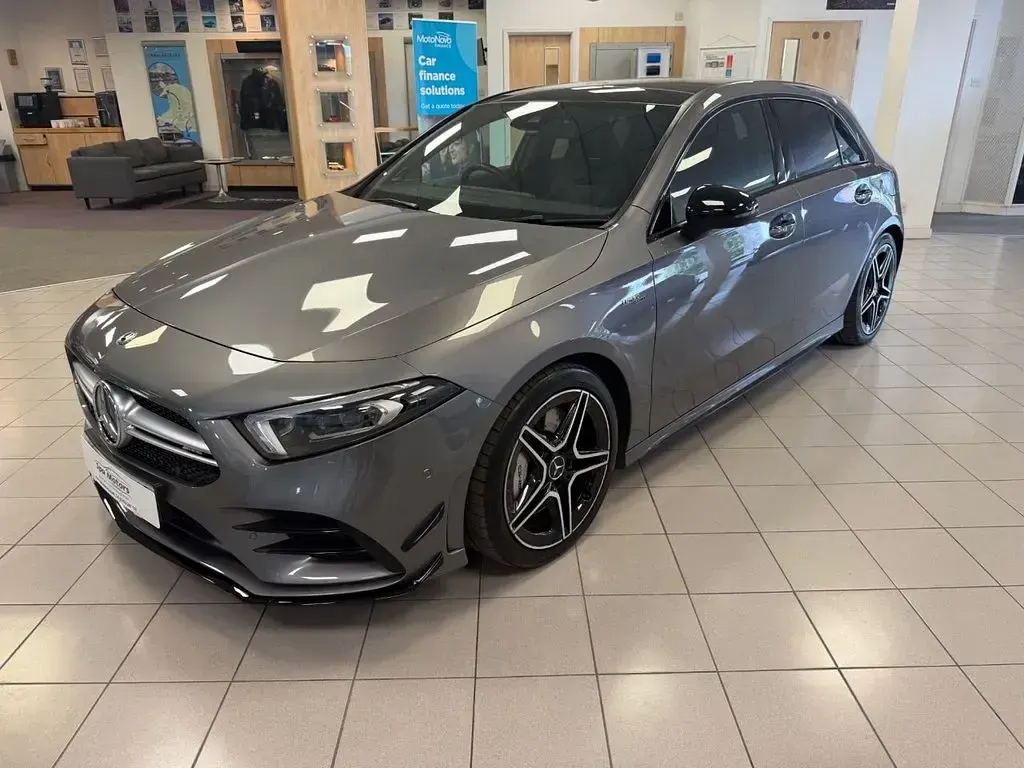 Used Mercedes A35 AMG Premium Plus 2019 Grey Hatchback