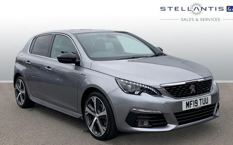 Grey Used 2019 Peugeot 308 GT-line Hatchback | £11,044 (Fair price) - Image 1/4