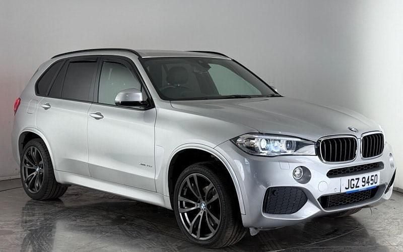 Silver Used 2018 BMW X5 M Sport SUV | £22,950 (Good price) - Image 1/4