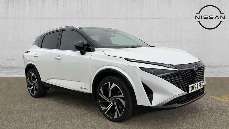 White Used 2024 Nissan Qashqai Tekna+ SUV | £30,890 - Image 1/4