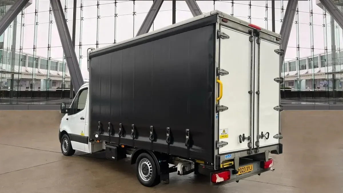 Begagnad Mercedes Sprinter Progressive 150 HK (110 kW) 2023 Vit Van