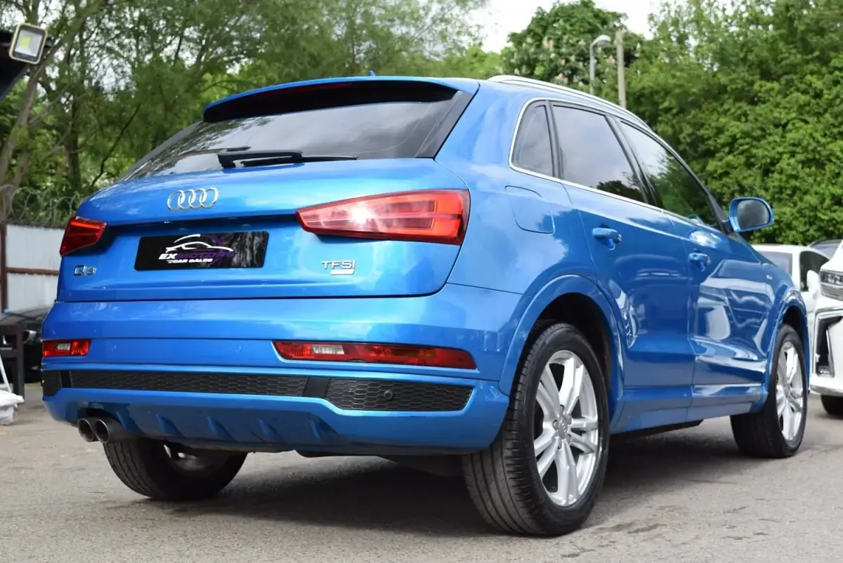 Używany Audi Q3 S-Line 150 KM (110 kW) 2015 Niebieski SUV