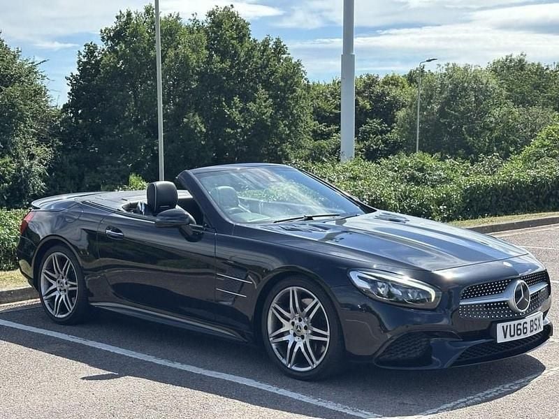 Black Used 2016 Mercedes SL400 AMG line Cabriolet | £24,500 (Fair price) - Image 1/4