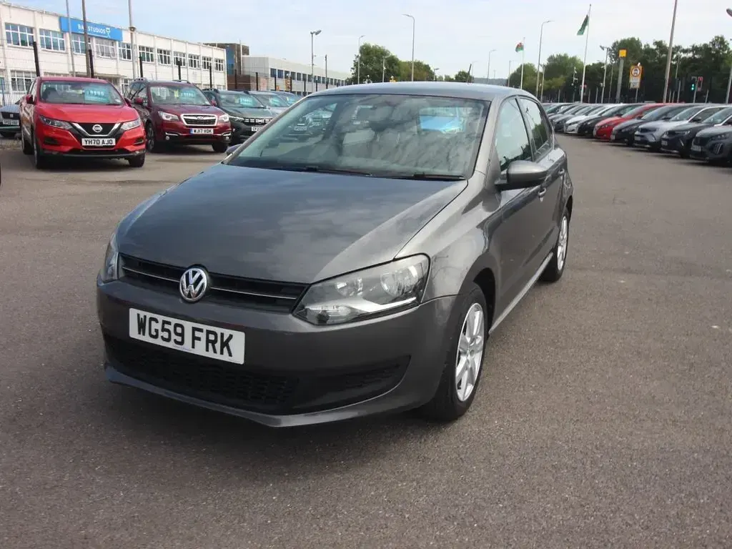 Used VW Polo SE 85 HP (62 kW) 2009 Grey Hatchback