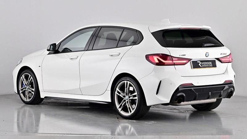 Used BMW M135 Comfort Edition 306 HP (225 kW) 2021 Apline white Hatchback