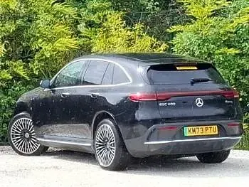 Used Mercedes EQC400 AMG Line Premium 300 kW (408 HP) 2023 Black SUV