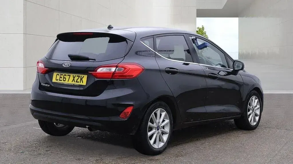 Used Ford Fiesta Titanium 2017 Black Hatchback
