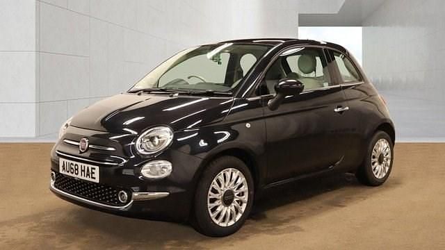 Usado Fiat 500 Lounge 69 HP (50 kW) 2019 Preto Citadino