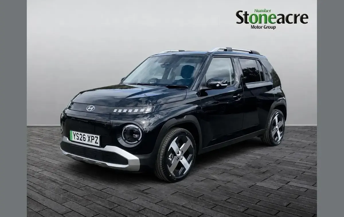 New Hyundai Inster 85 kW (116 HP) 2026 Black Hatchback