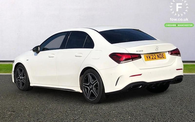 Used Mercedes A180 Executive 136 HP (100 kW) 2022 White Sedan