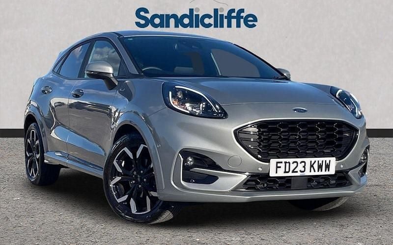 Silver Used 2023 Ford Puma Gen-E ST-Line X Hatchback | £17,982 (Fair price) - Image 1/4