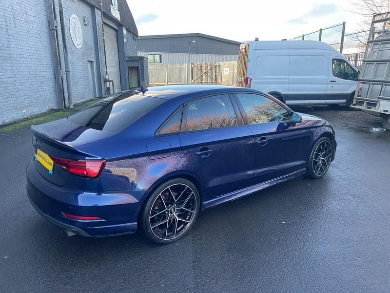 Used Audi A3 Black Edition 310 HP (228 kW) 2018 Blue Sedan