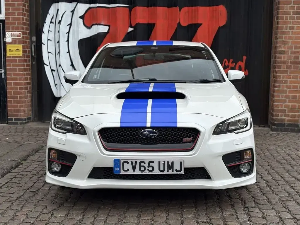 Used Subaru WRX STI 2015 White Sedan