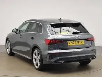 Used Audi A3 S-Line 110 HP (80 kW) 2023 Grey Sedan