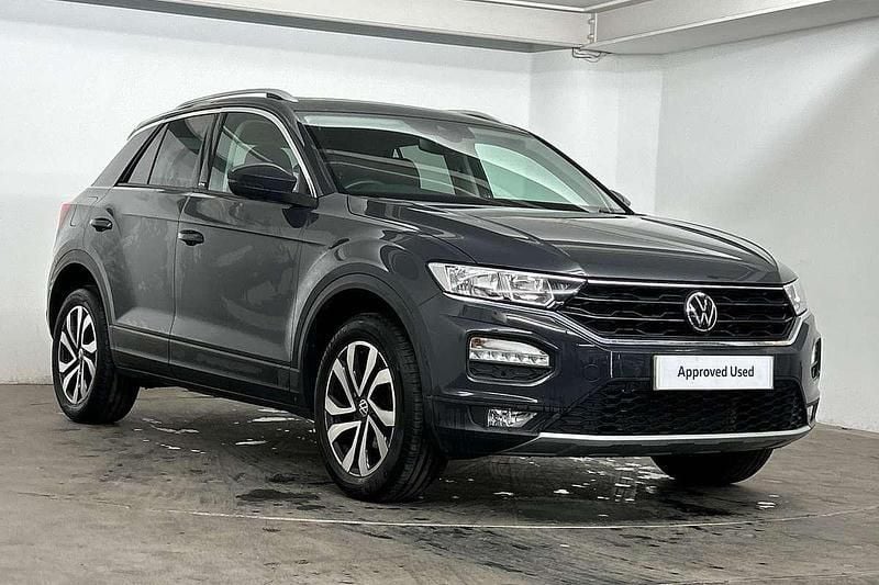 Grey Used 2021 VW T-Roc Active SUV | £17,295 (Fair price) - Image 1/4