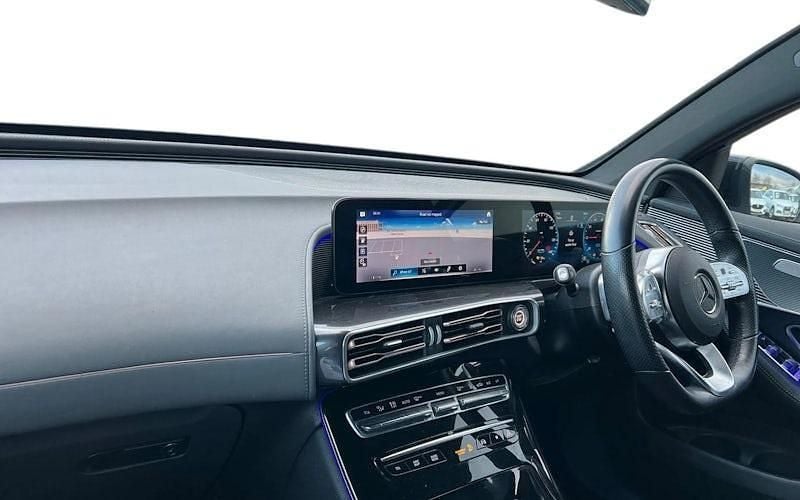 Used Mercedes EQC400 AMG line 300 kW (408 HP) 2021 Black SUV