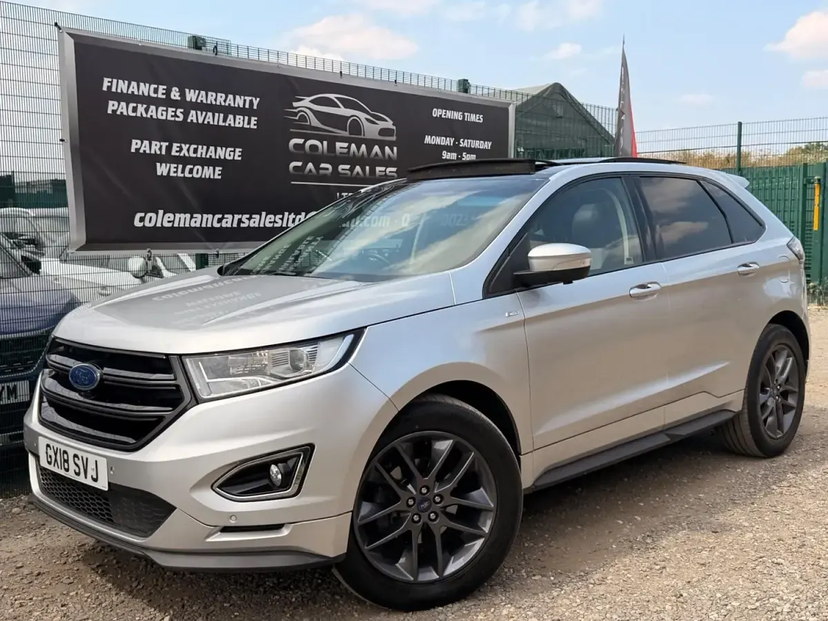 Used Ford Edge ST-Line 2018 Silver SUV