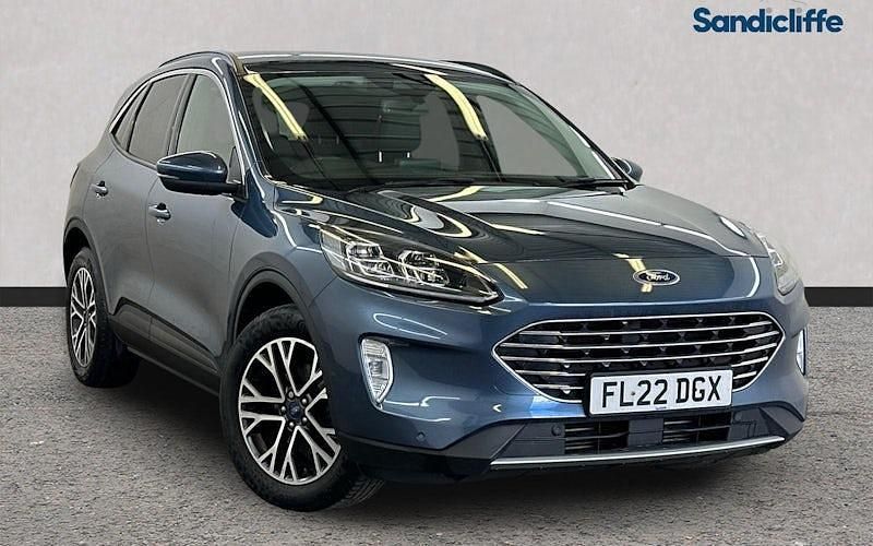 Used Ford Kuga Titanium 120 HP (88 kW) 2021 Blue SUV