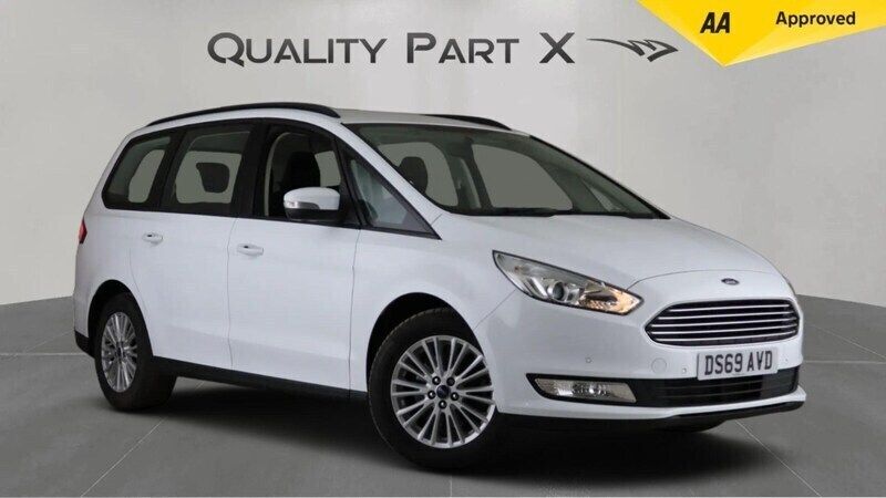 White Used 2019 Ford Galaxy Zetec MPV | £16,179 (Good price) - Image 1/4