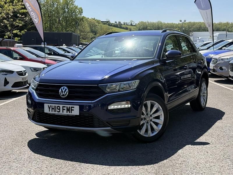 Begagnad VW T-Roc SE 115 HK (84 kW) 2019 Blå SUV