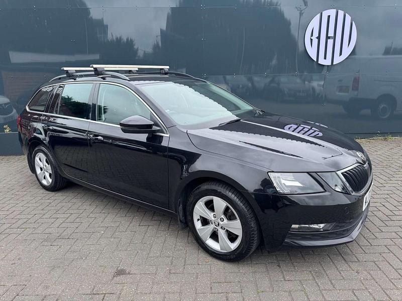 Black Used 2020 Skoda Octavia SE Technology Estate | £7,083 (Super price) - Image 1/4