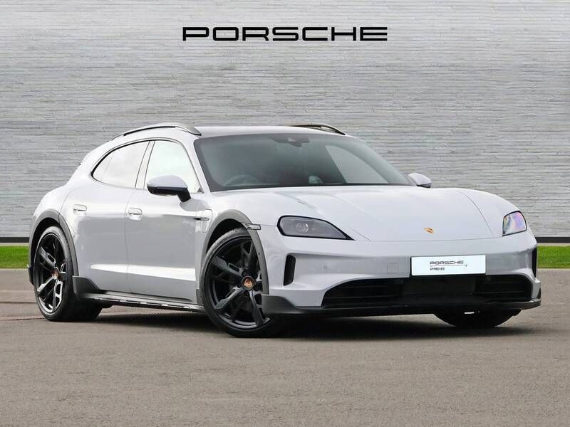 Ice grey metallic New 2025 Porsche Taycan 4S Cross Turismo Sedan | £89,500 - Image 1/4