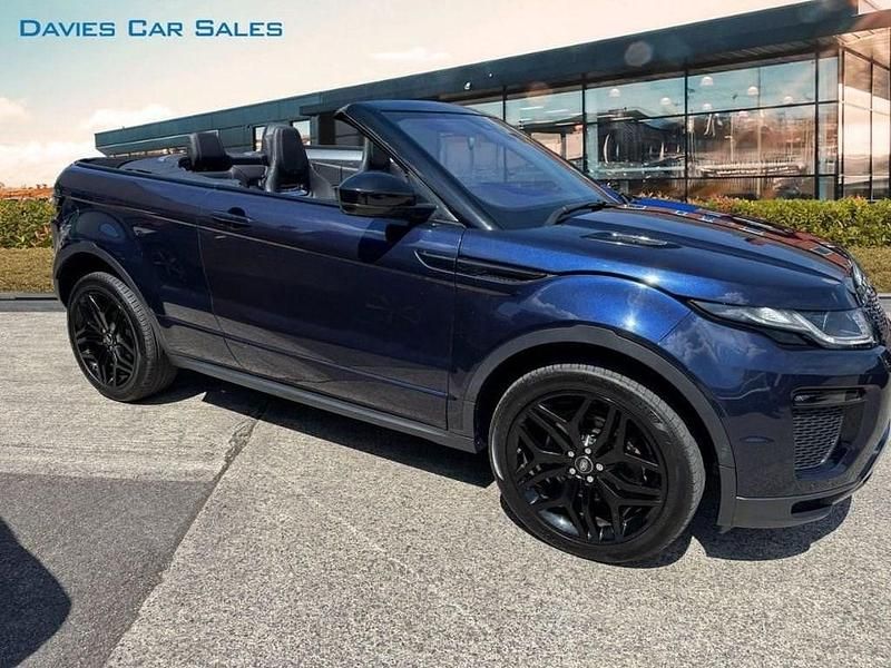 Used Land Rover Range Rover evoque HSE Dynamic 180 HP (132 kW) 2018 Blue Cabriolet