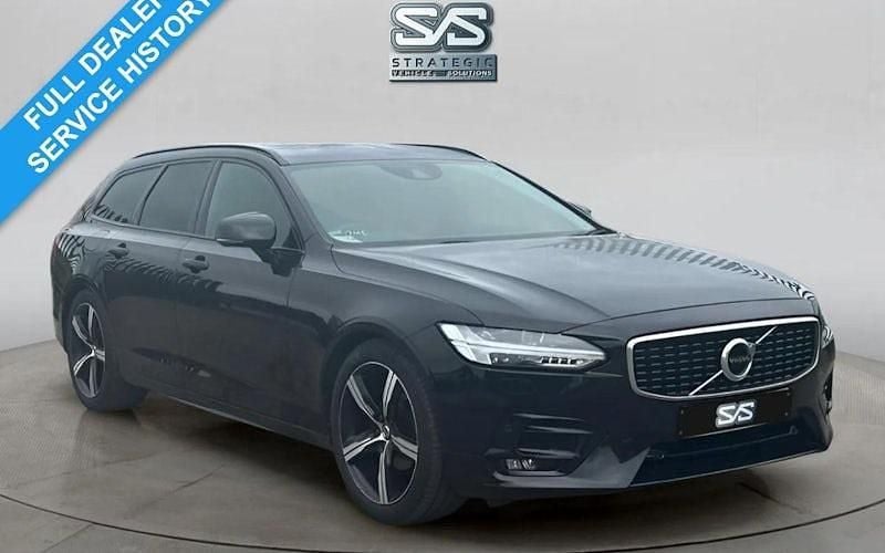 Used Volvo V90 R-Design 190 HP (139 kW) 2020 Black Estate