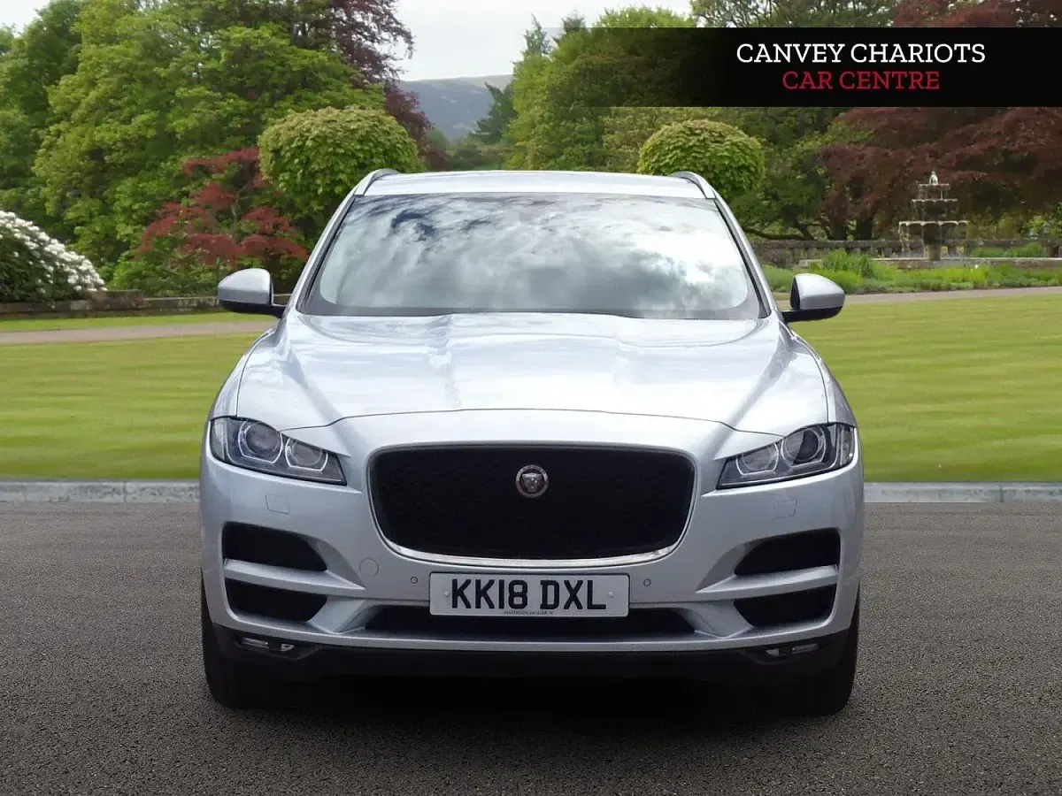 Used Jaguar F-Pace Portfolio 240 HP (176 kW) 2018 Silver SUV