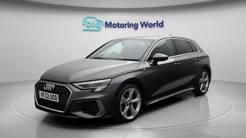 Used Audi A3 Sportback S-Line 150 HP (110 kW) 2022 Grey Hatchback