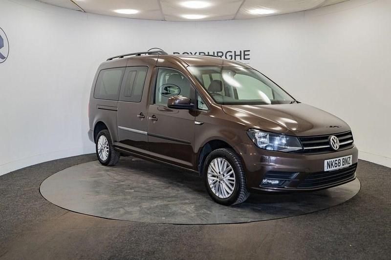 Brown Used 2018 VW Caddy Maxi MPV | £10,750 (Good price) - Image 1/4