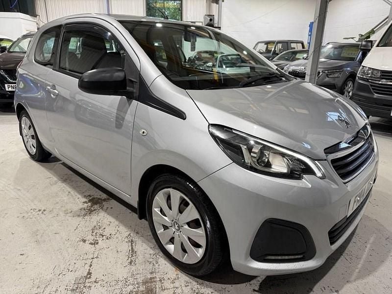 Silver Used 2014 Peugeot 108 Active Hatchback | £2,750 (Fair price) - Image 1/4