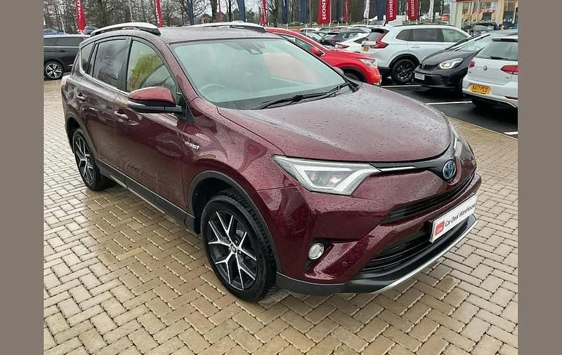 Used Toyota RAV4 Hybrid 194 HP (142 kW) 2018 Red SUV