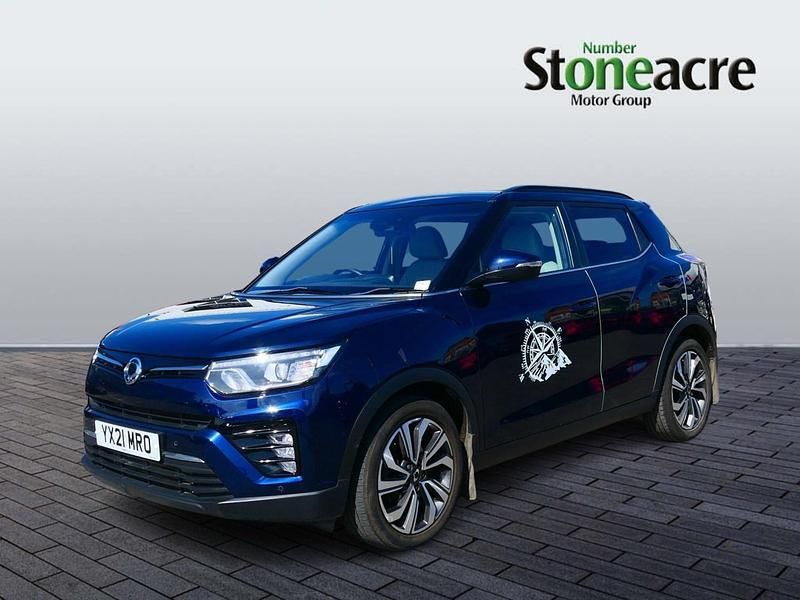 Used Ssangyong (KGM) Tivoli 163 HP (119 kW) 2021 Blue SUV