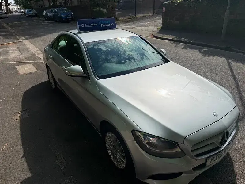 Used Mercedes C220 SE 170 HP (125 kW) 2015 Silver Sedan