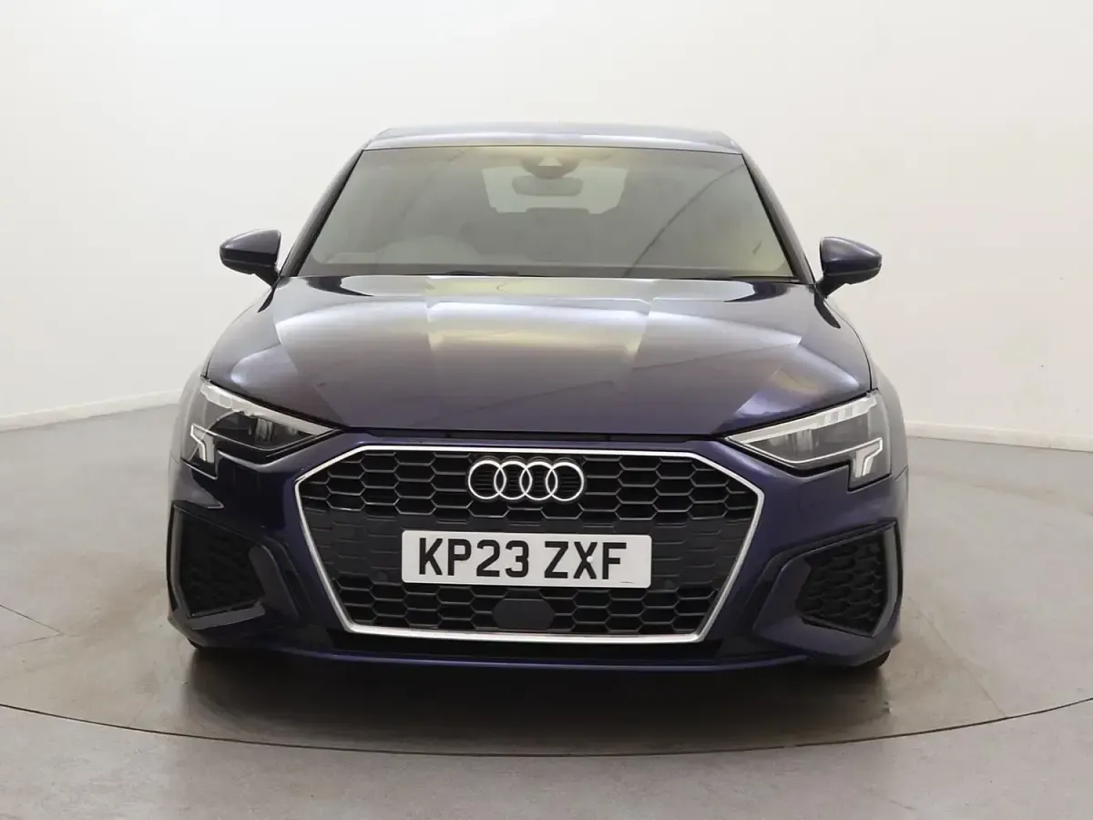 Used Audi A3 S-Line 150 HP (110 kW) 2023 Blue Sedan
