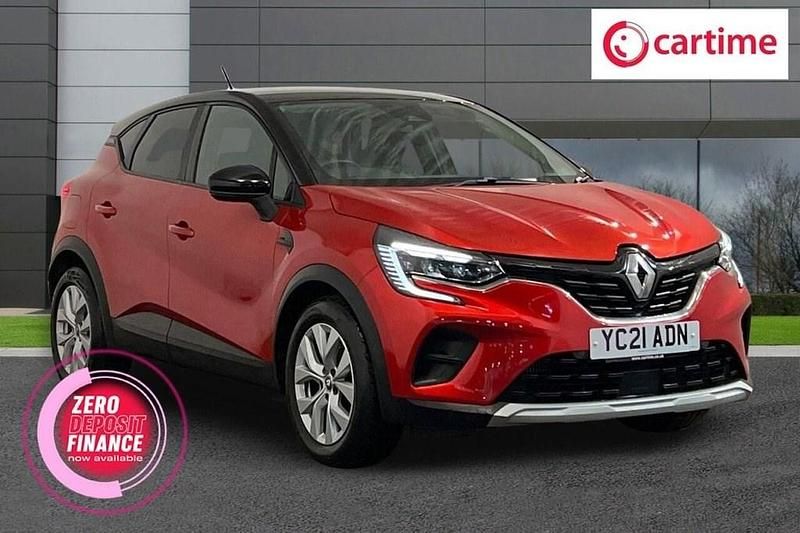 Used Renault Captur Iconic 140 HP (102 kW) 2021 Red/black SUV