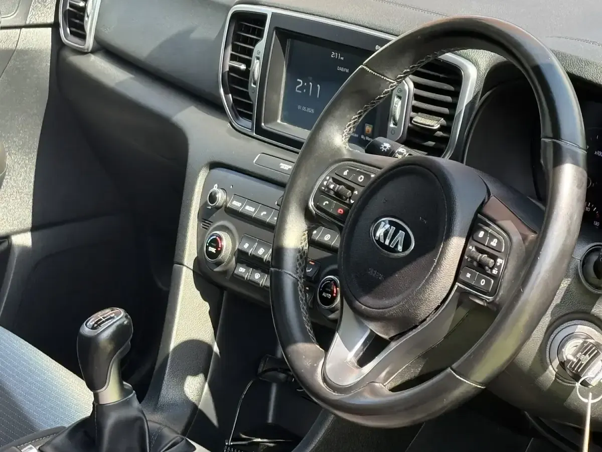 Used Kia Sportage 136 HP (100 kW) 2017 Blue SUV