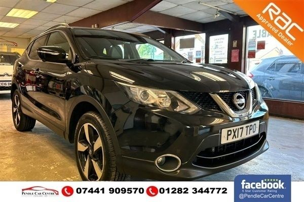 Black Used 2017 Nissan Qashqai N-Vision SUV | £8,495 (Fair price) - Image 1/1