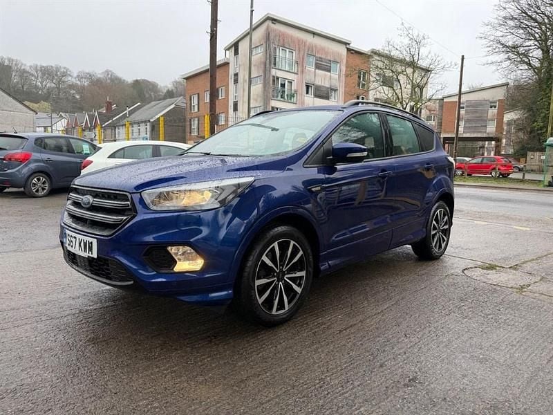 Used Ford Kuga ST-Line 150 HP (110 kW) 2017 Blue SUV