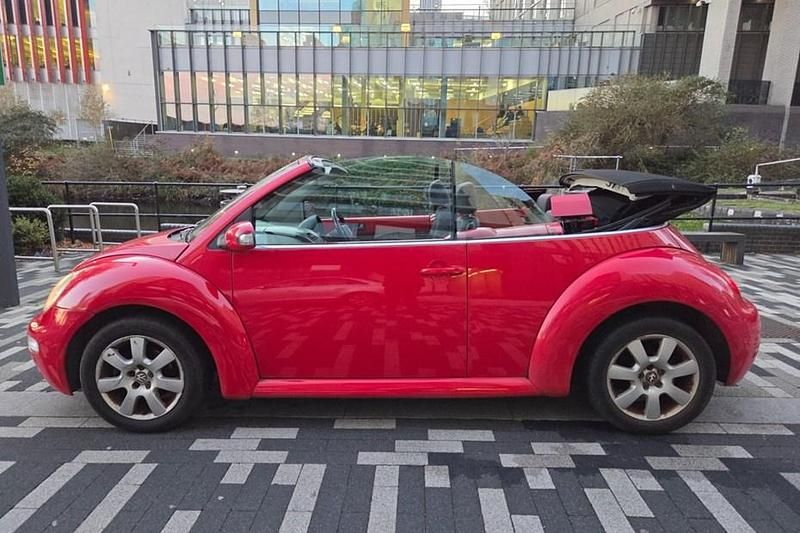 Red Used 2004 VW Beetle Cabriolet | £1,150 (Good price) - Image 1/1