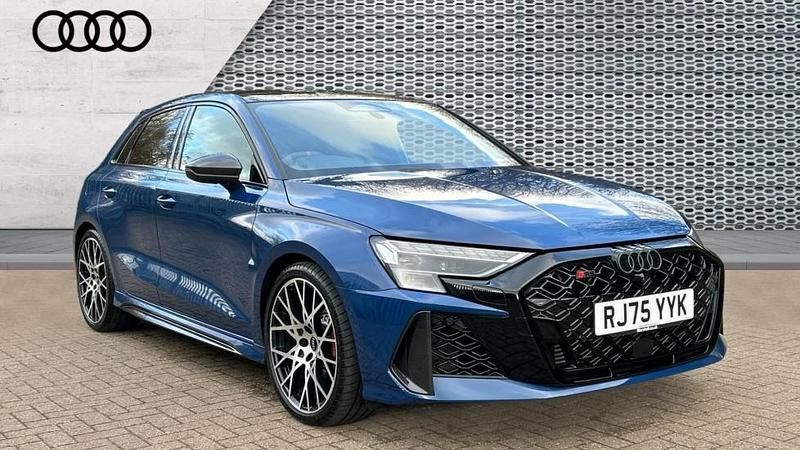 Used Audi RS3 Sportback Comfort 400 HP (294 kW) 2026 Blue Hatchback