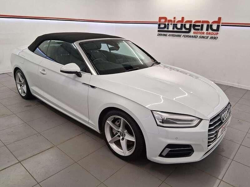Used Audi A5 Cabriolet Sport 2020 White Cabriolet