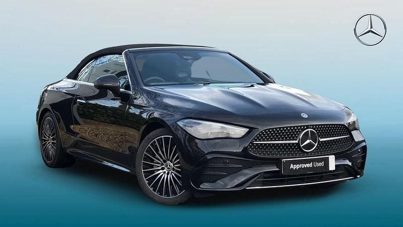 Used Mercedes CLE300 AMG Line Premium 258 HP (189 kW) 2025 Black Cabriolet