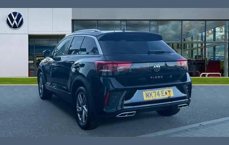Used VW T-Roc R-line 150 HP (110 kW) 2024 Black SUV