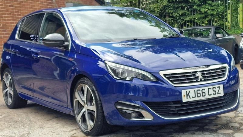 Blue Used 2017 Peugeot 308 GT-line Hatchback | £7,170 (Fair price) - Image 1/4